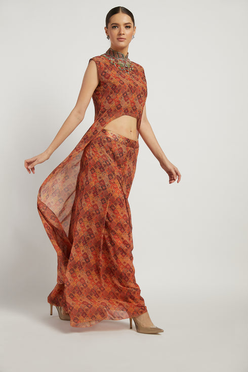 Coral Cape Set